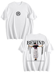 Jujutsu Kaisen Toji Fushiguro White Oversized T‑Shirt