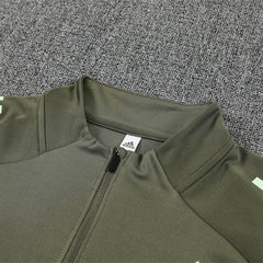 25/26 Real Madrid Training Dark Olive Tracksuit