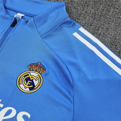 25/26 Real Madrid Training Light Blue Tracksuit