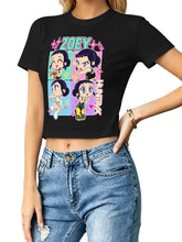 Pop Witch Hunters Zoey Crop Top Graphic Tee