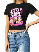Pop Witch Hunters Couch Chibi Crop T-shirt