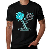 Pop Witch Hunters Magic Wands Graphic Black Tee