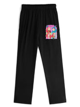 Pop Huntress Squad Color Four‑Panel Print Casual Sweatpants