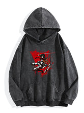Attack on Titan Crimson Battle Washed Hoodie