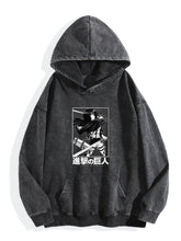Attack on Titan Wings of Freedom Washed Hoodie