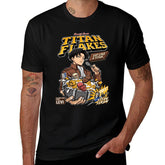 Attack On Titan Levi Titan Flakes Graphic Tee