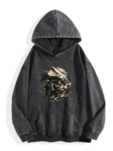 Attack on Titan Levi Ackerman No Mercy Washed Hoodie