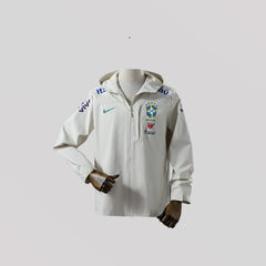 2026 Brazil Windbreaker Beige Jacket