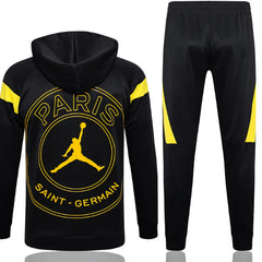 PSG Black and Yellow Premium Tracksuit