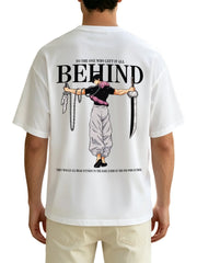Jujutsu Kaisen Toji Fushiguro White Oversized T‑Shirt
