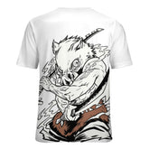 Demon Slayer Inosuke Hashibira Graphic Tee Unisex Streetwear T-Shirt