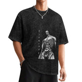 Attack On Titan Armored Titan Vintage Washed Oversized Tee