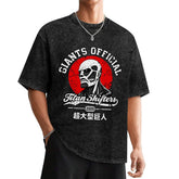 Attack On Titan Colossal Titan Vintage Washed Oversized Tee