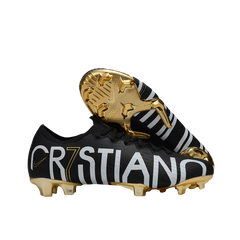 Vapor 12 Elite FG CR7 Black/Gold
