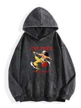One Piece Usopp Sniper King Washed Hoodie