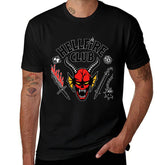 Pop Witch Hunters Hellfire Club Demon Graphic Oversized T-shirt