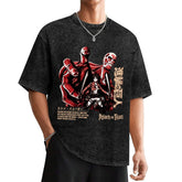 Attack On Titan Colossal Titan Washed Graphic Men Tee