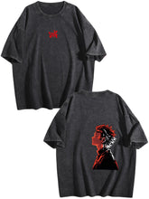 Demon Slayer Vintage‑Washed Double‑Sided Anime T‑Shirt