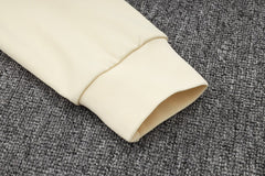 PSG Beige and Dark Blue Premium Tracksuit