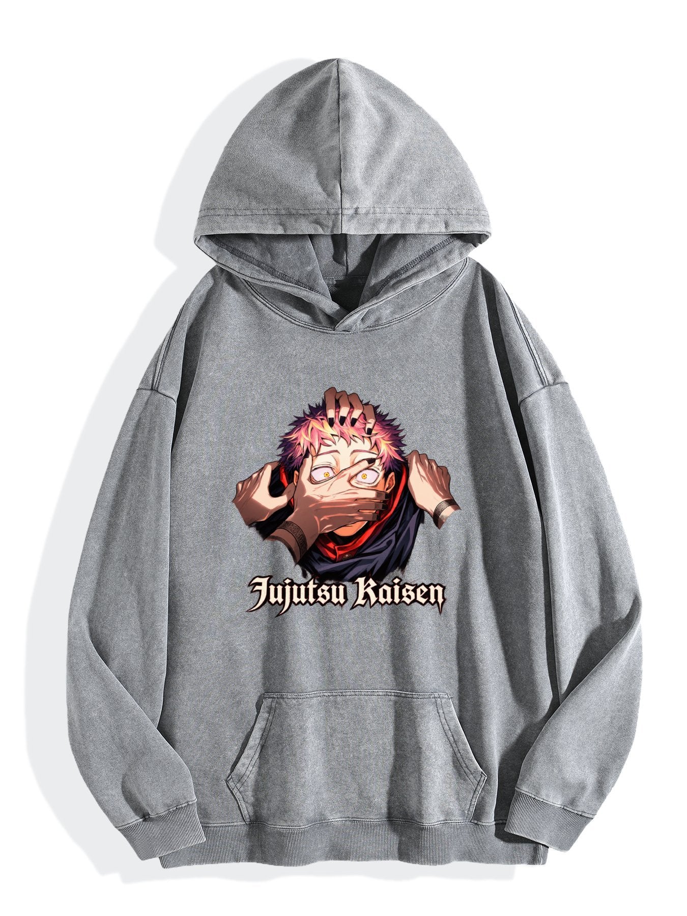 Jujutsu Kaisen Gojo Satoru Vintage Washed Hoodie