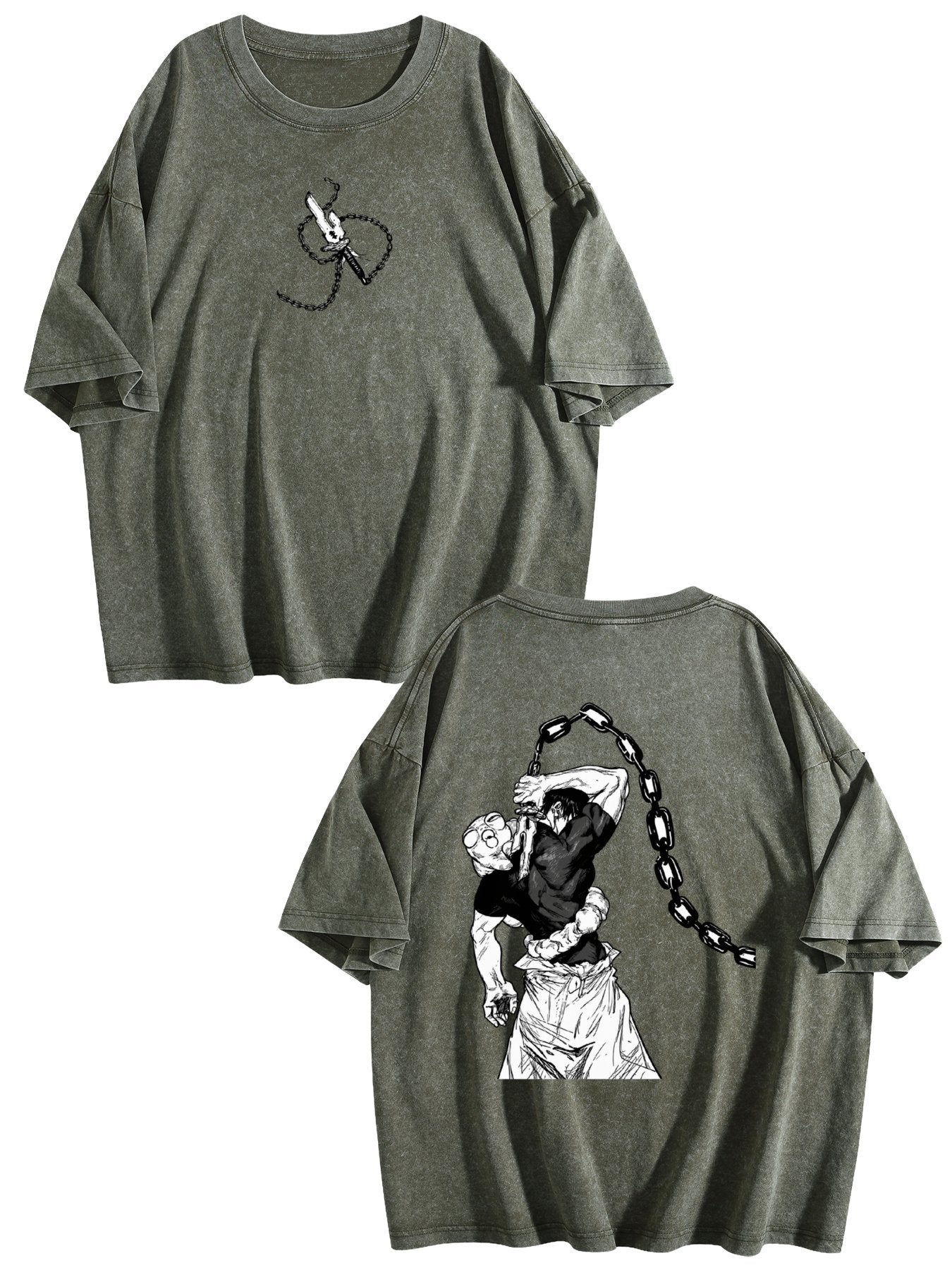Jujutsu Kaisen Fushiguro Black Tee
