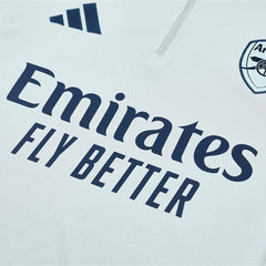 25/26 Arsenal Training White Tracksuit