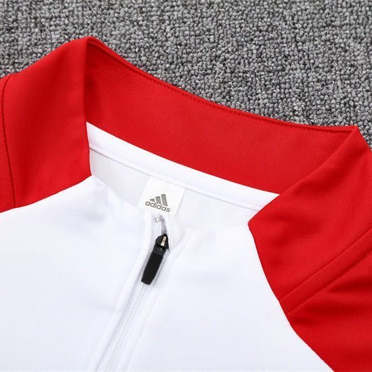 25/26 Arsenal White/Red Tracksuit