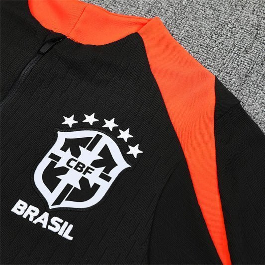 25/26 Brazil Training Black Tracksuit