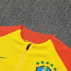 25/26 Brazil Training Yellow Tracksuit