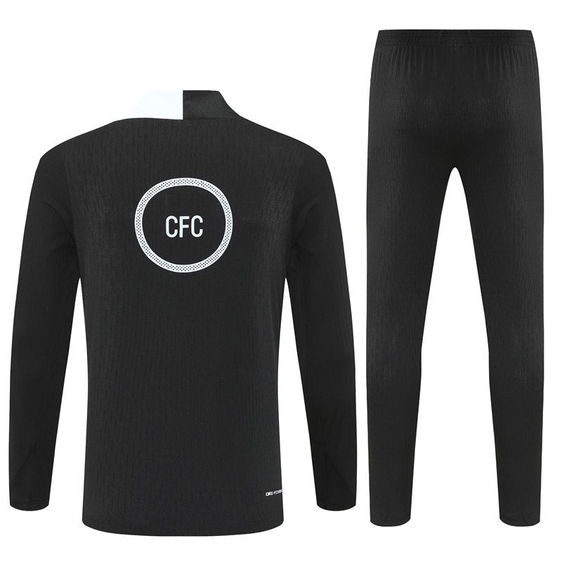 25/26 Chelsea Black Tracksuit