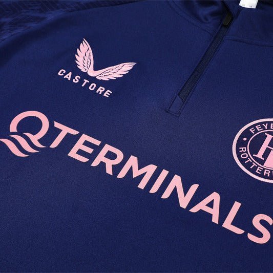 25/26 Feyenoord Training Blue Tracksuit