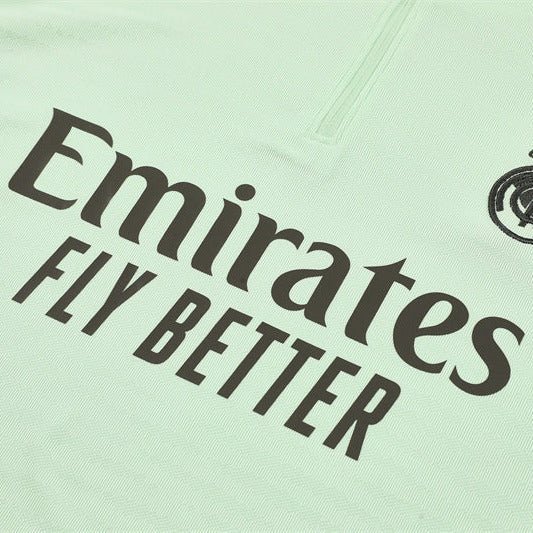 25/26 Real Madrid Training Lime Green Tracksuit