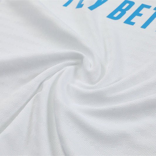 25/26 Real Madrid Training White/Light Blue Tracksuit