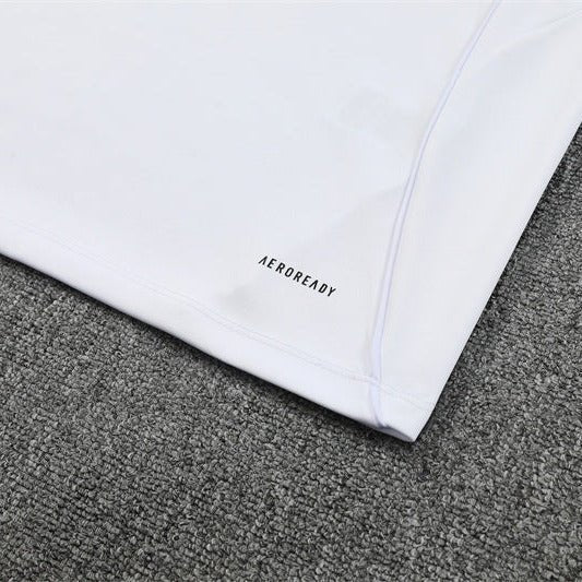 25/26 Real Madrid Training White/Light Blue Tracksuit