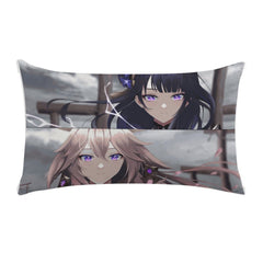 Genshin Impact Raiden Shogun & Yae Miko Eternal Bond Pillow Case