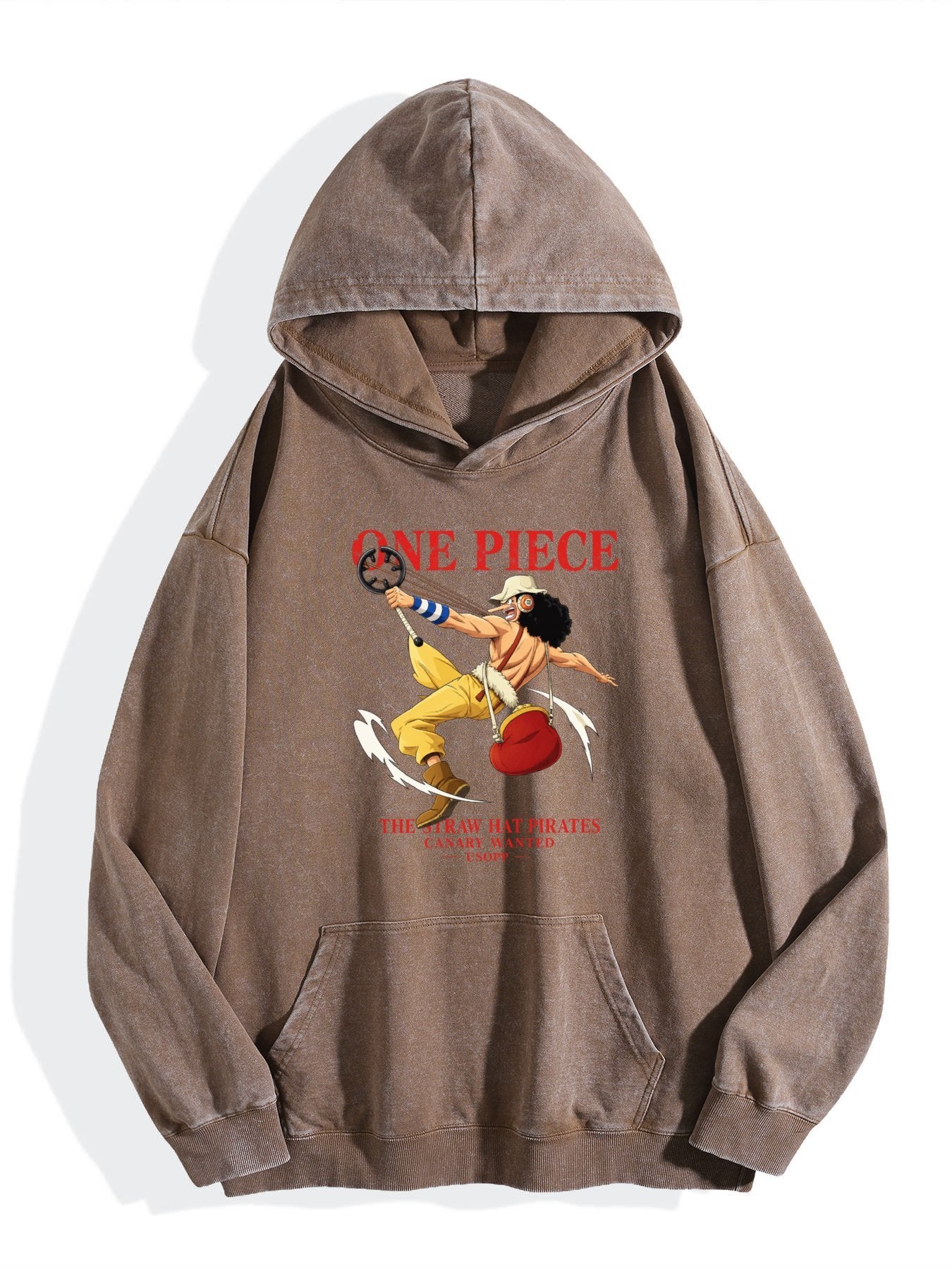 One Piece Usopp Sniper King Washed Hoodie