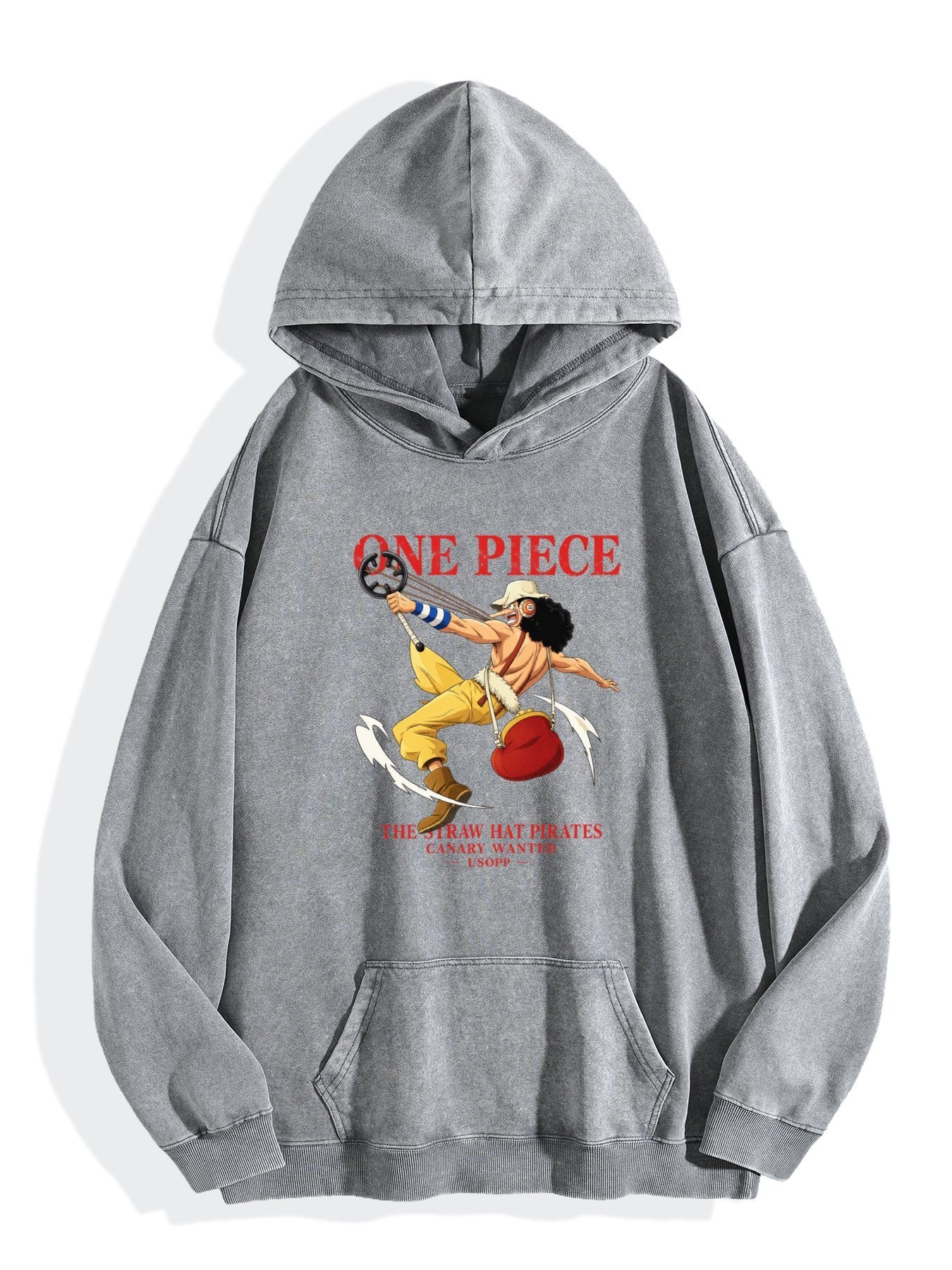 One Piece Usopp Sniper King Washed Hoodie