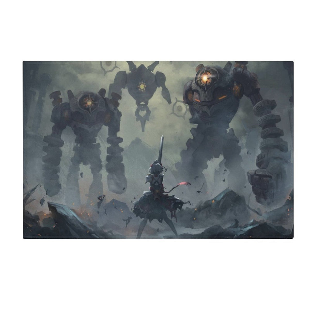 Genshin Impact Ruin Guard Floor Mat