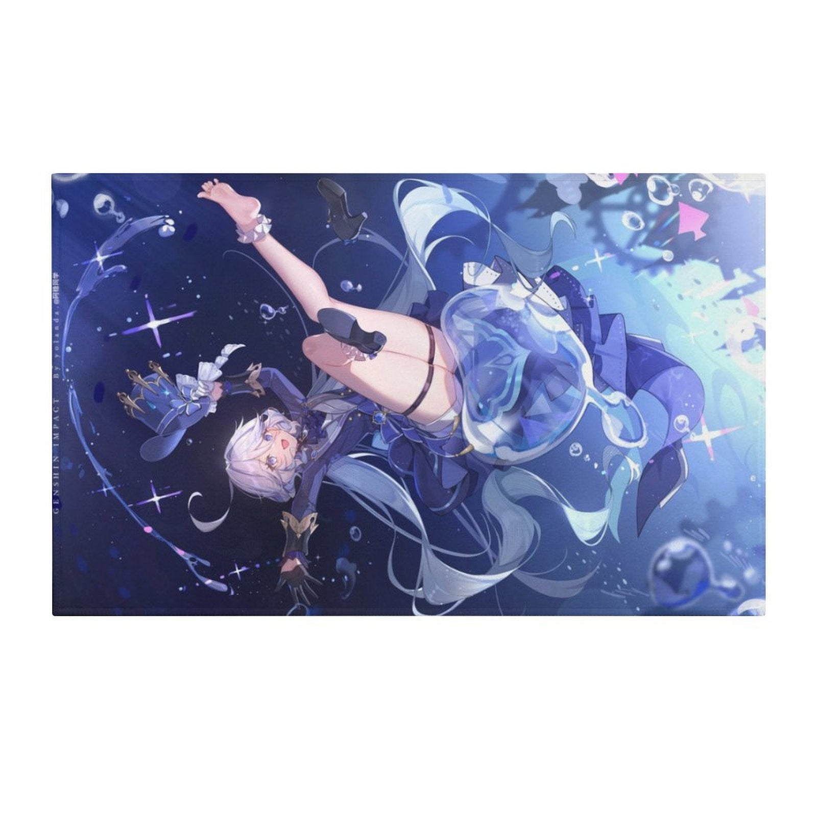 Genshin Impact Furina Ocean Dream Floor Mat