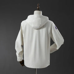 2026 Brazil Windbreaker Beige Jacket