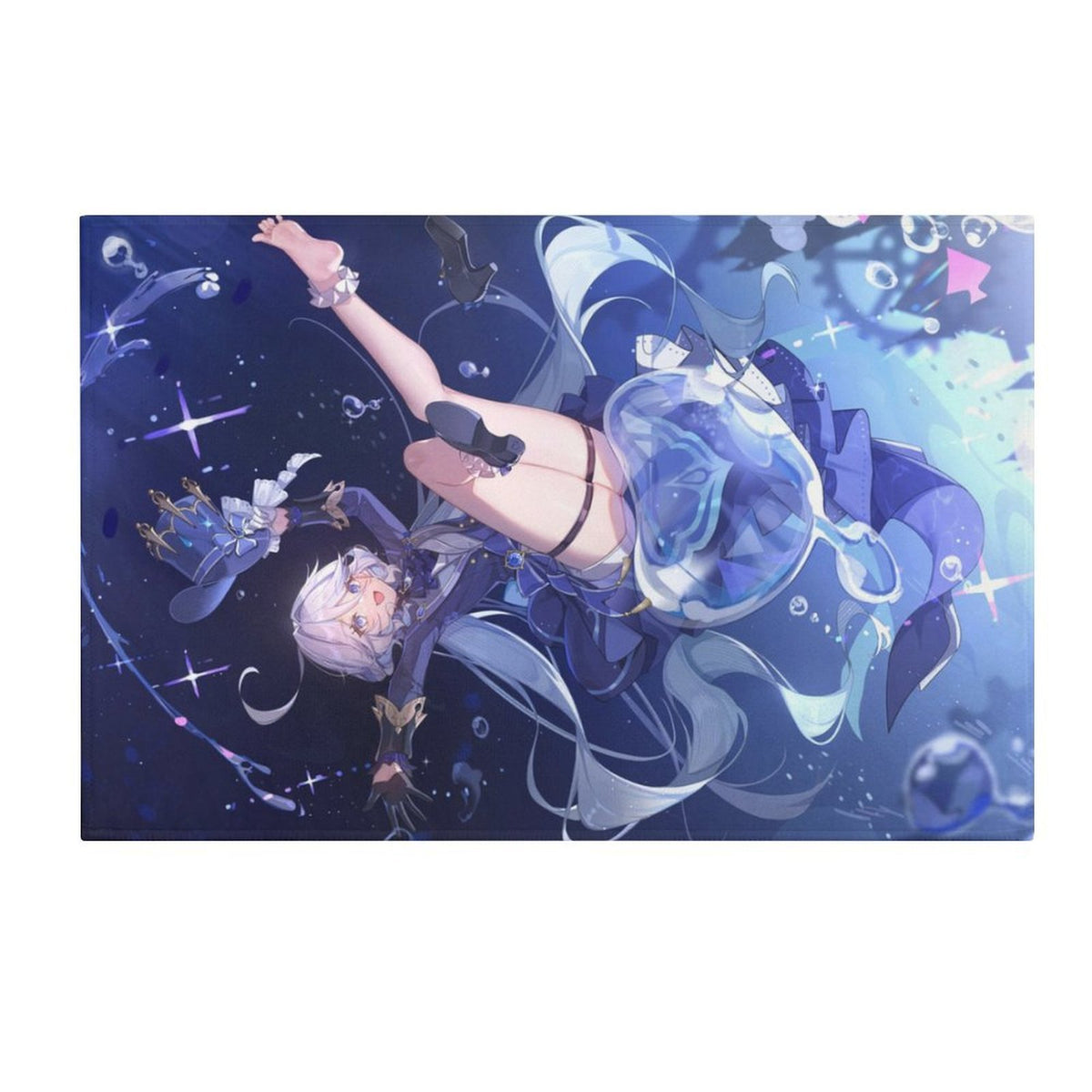 Genshin Impact Furina Ocean Dream Floor Mat