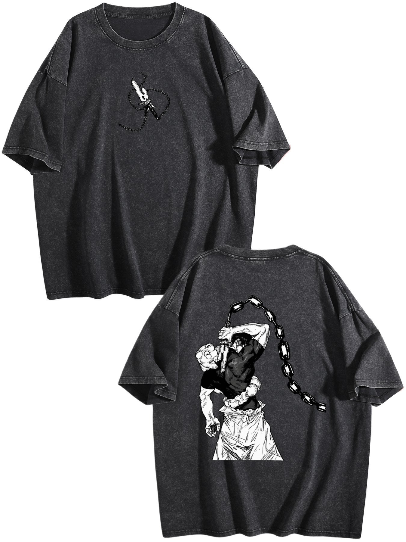 Jujutsu Kaisen Fushiguro Black Tee
