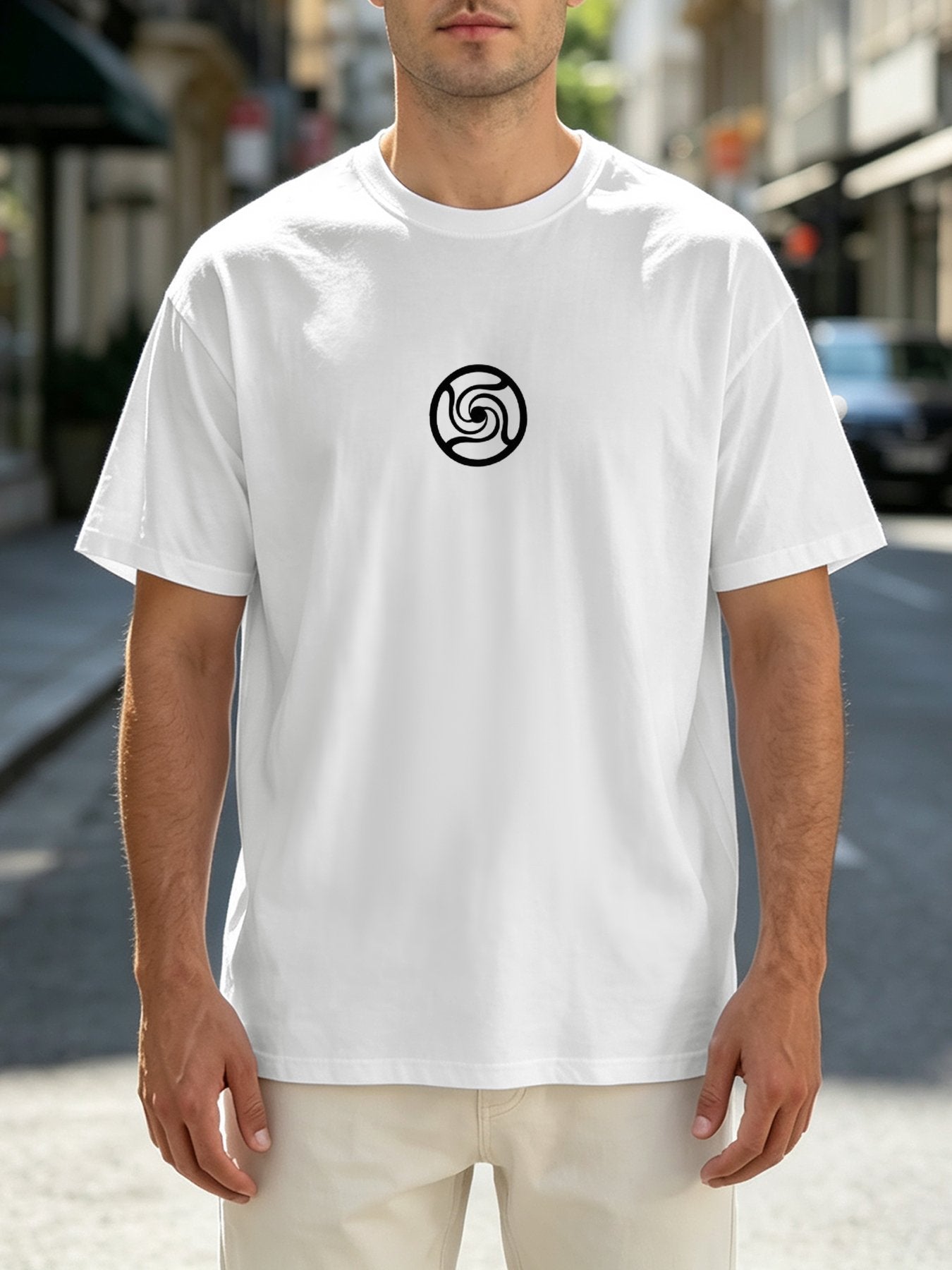 Jujutsu Kaisen Toji Fushiguro White Oversized T‑Shirt