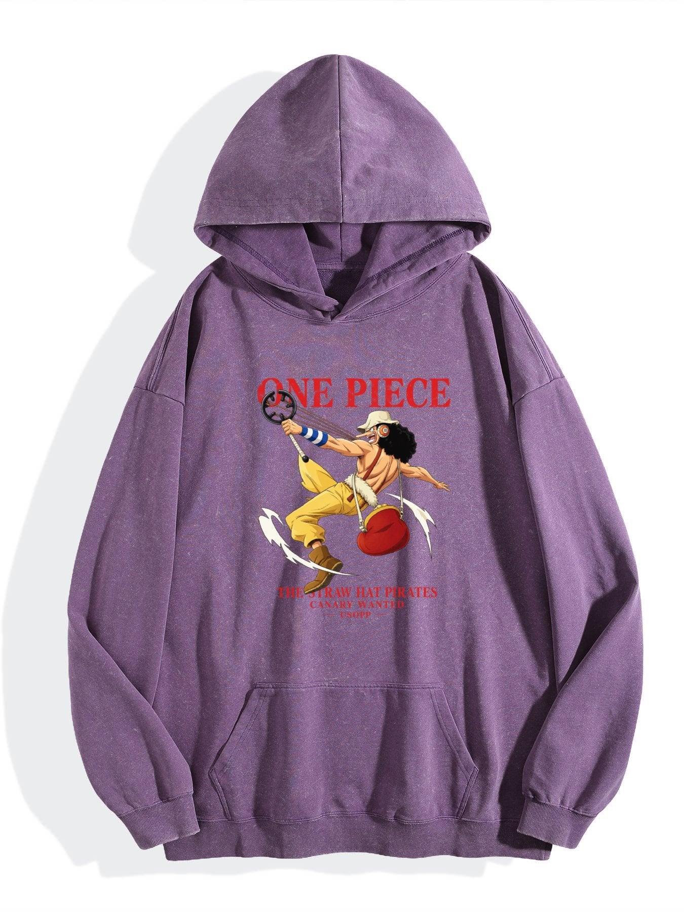 One Piece Usopp Sniper King Washed Hoodie