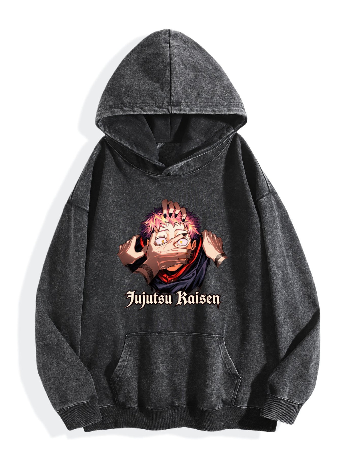 Jujutsu Kaisen Gojo Satoru Vintage Washed Hoodie