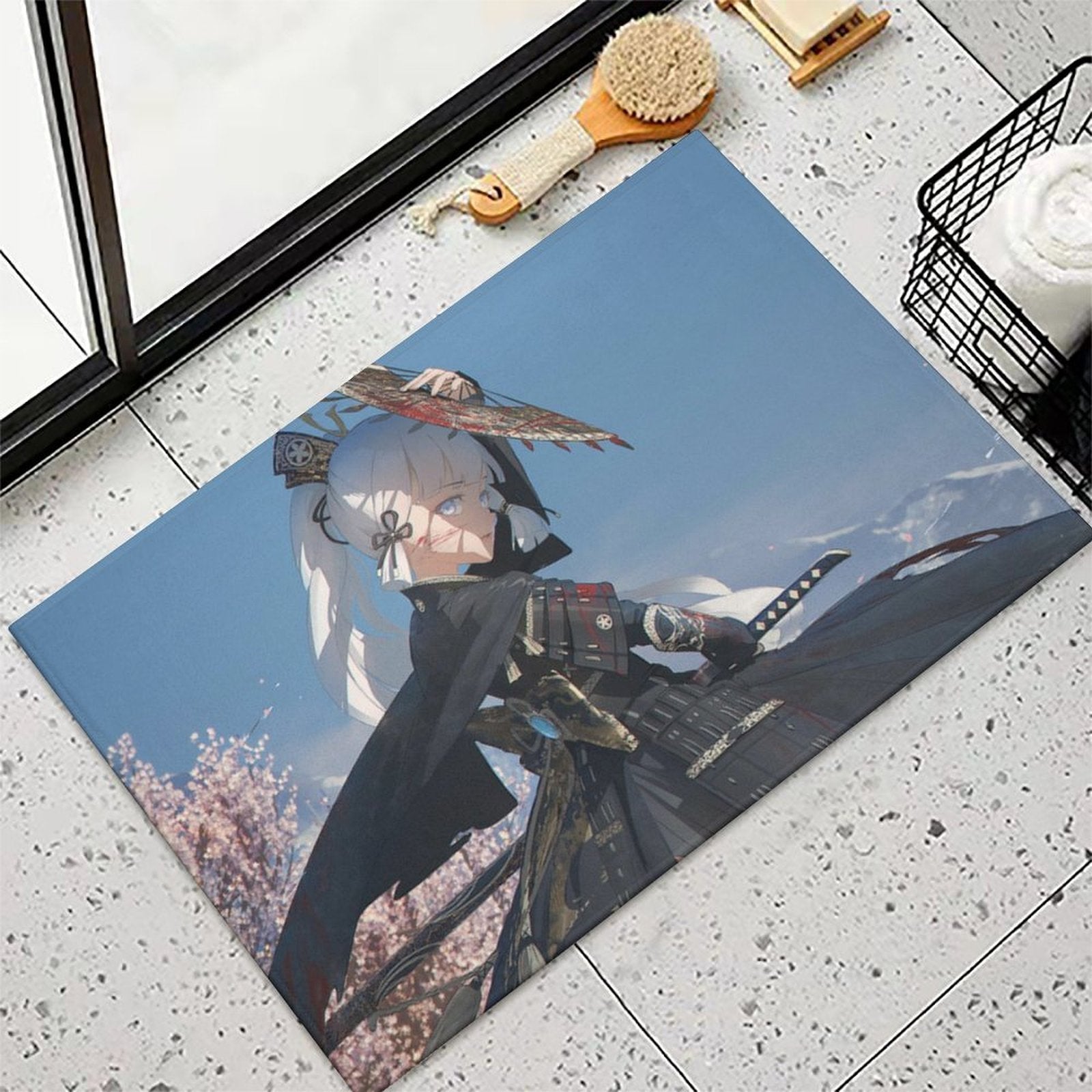 Genshin Impact Ayaka Frost Floor Mat