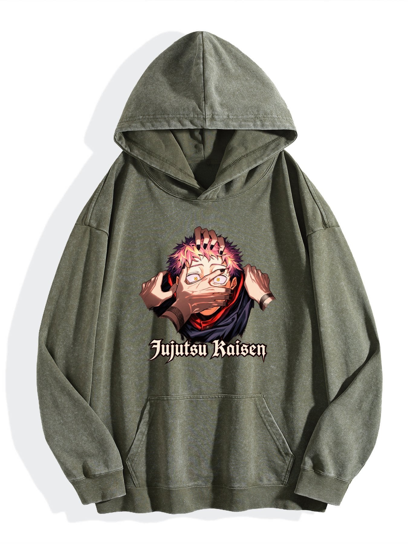 Jujutsu Kaisen Gojo Satoru Vintage Washed Hoodie