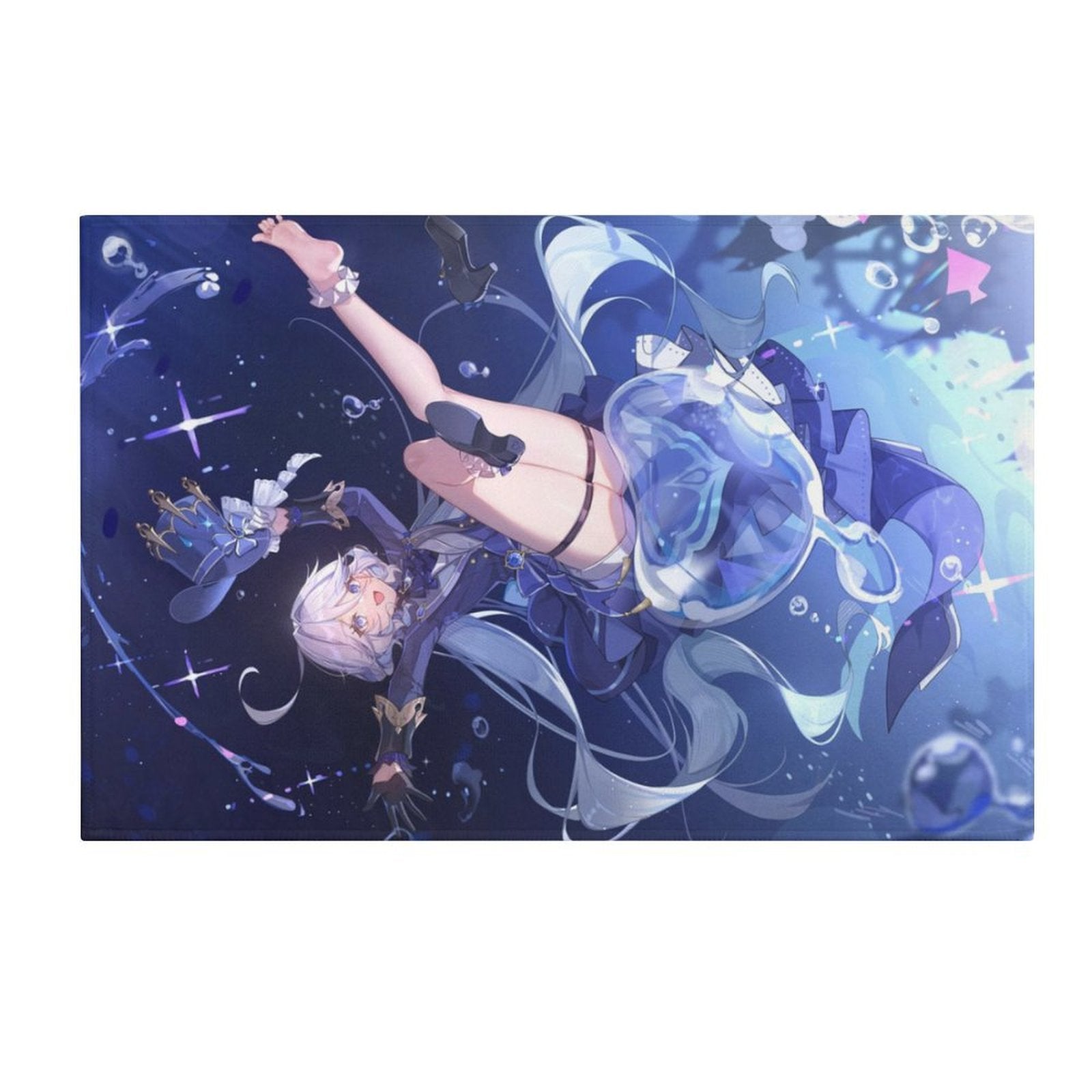 Genshin Impact Furina Ocean Dream Floor Mat