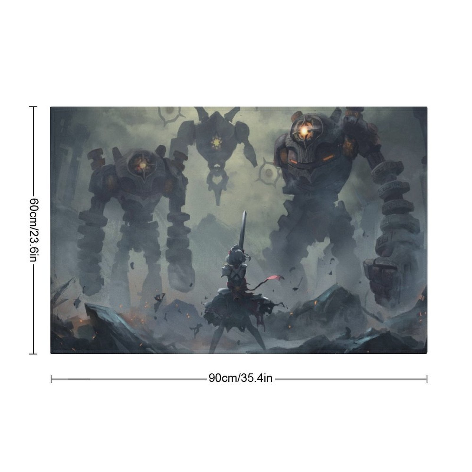 Genshin Impact Ruin Guard Floor Mat