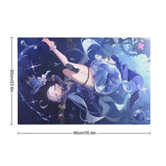 Genshin Impact Furina Ocean Dream Floor Mat